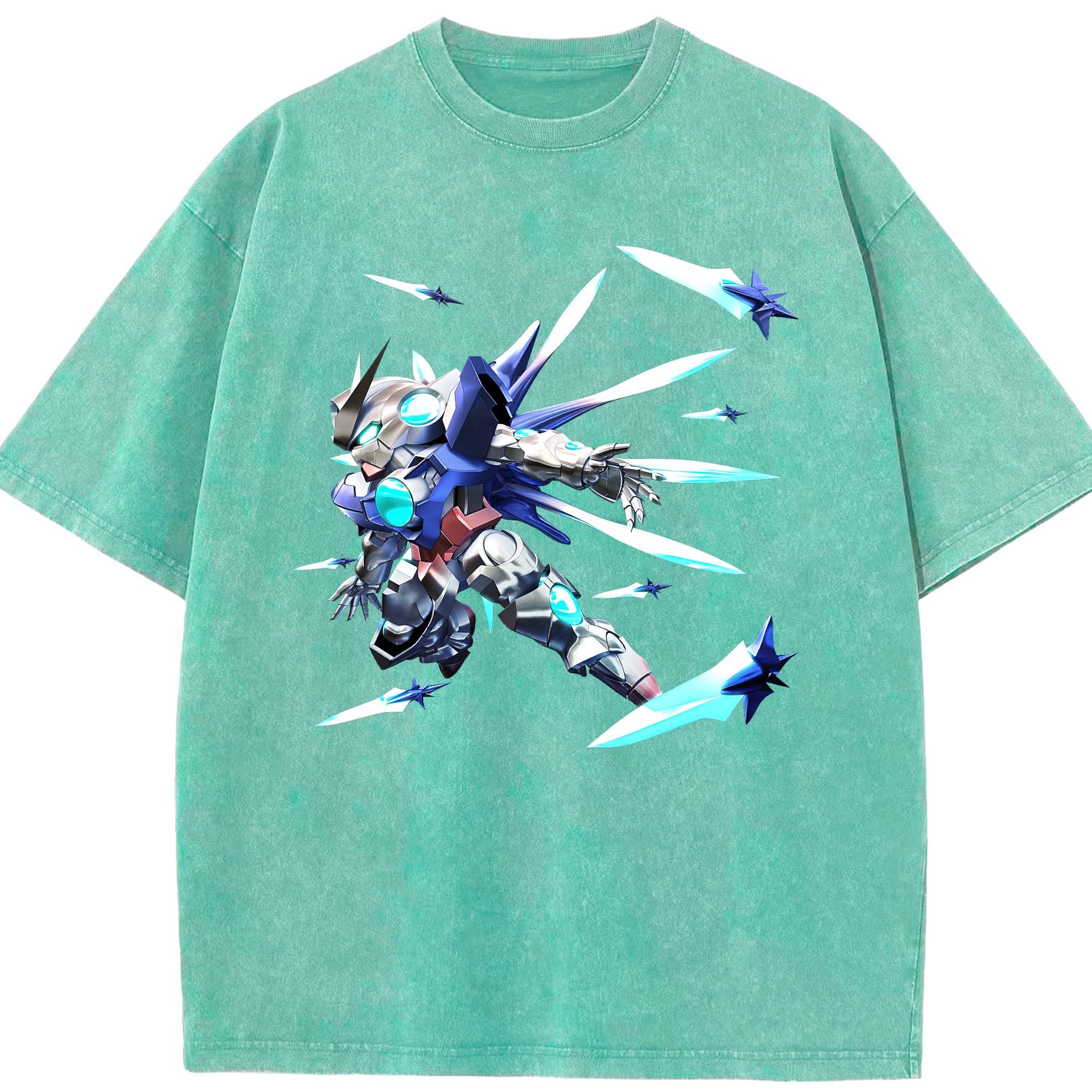 （画像用） 機動戦士ガンダム Mobile Suit Gundam 綿100% ヴィンテージ風 半袖Tシャツ（フロントプリント）